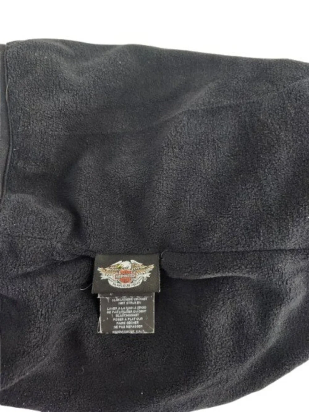 Harley Davidson Fleece Balaclava Ski Mask Helmet Liner 97397-07V June 2006 Black